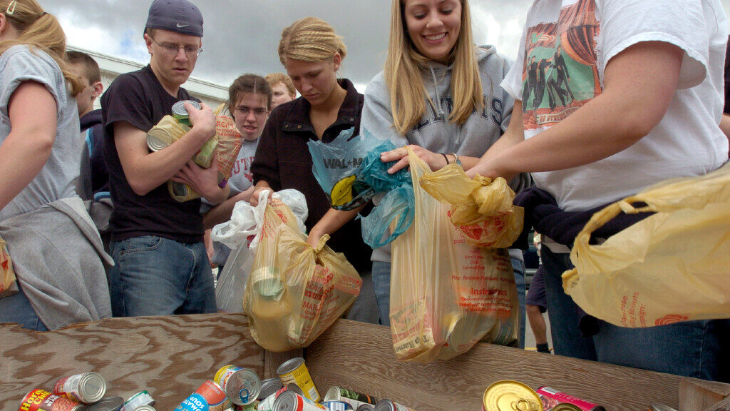 The Provo Food Bank has less than a month's supply left and is asking for the public's help through...